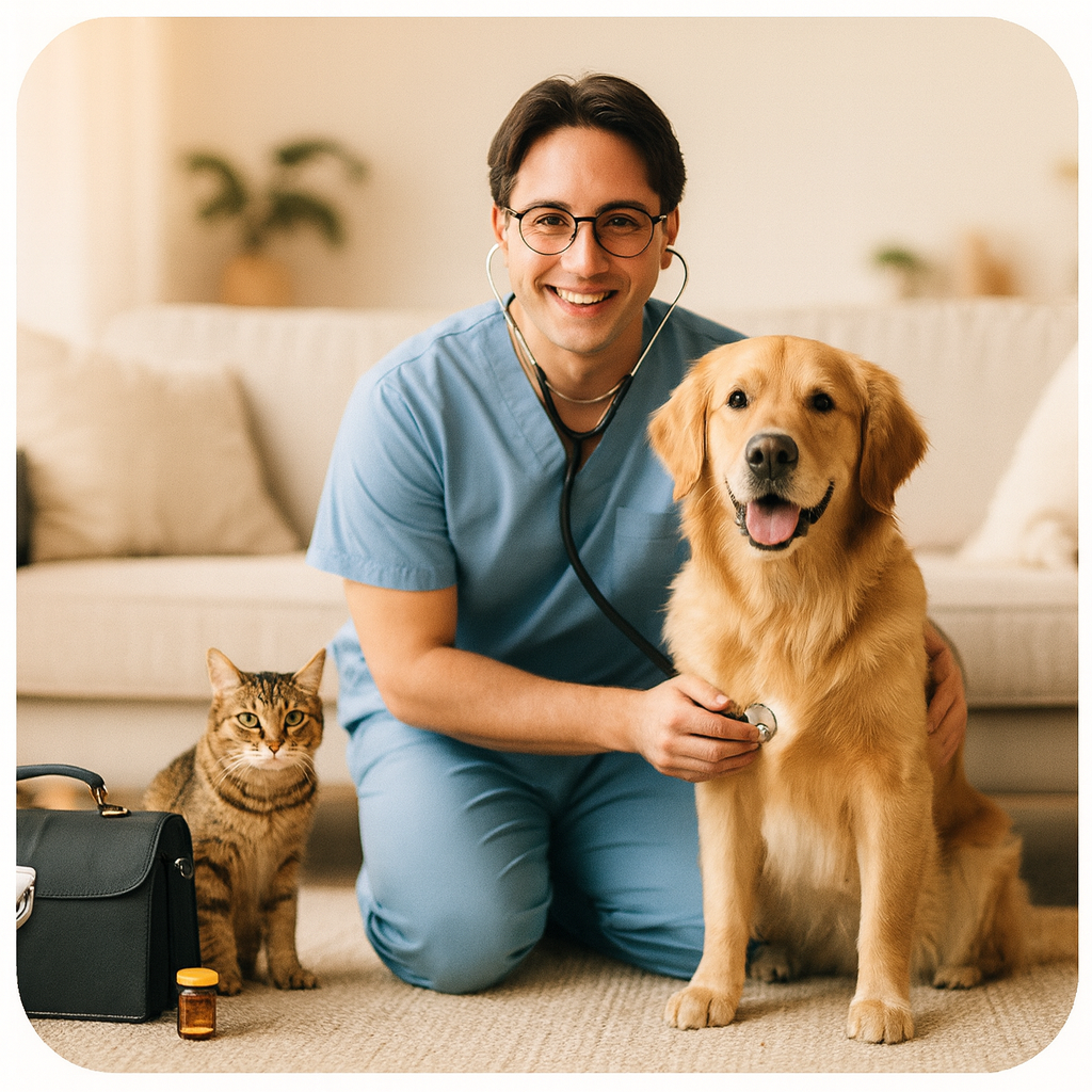 Veterinário em casa